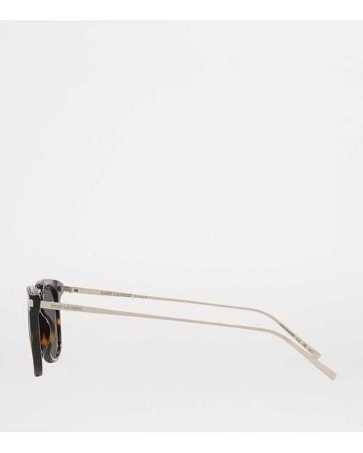 Saint Laurent Gray Sl 753 Wellington Sunglasses