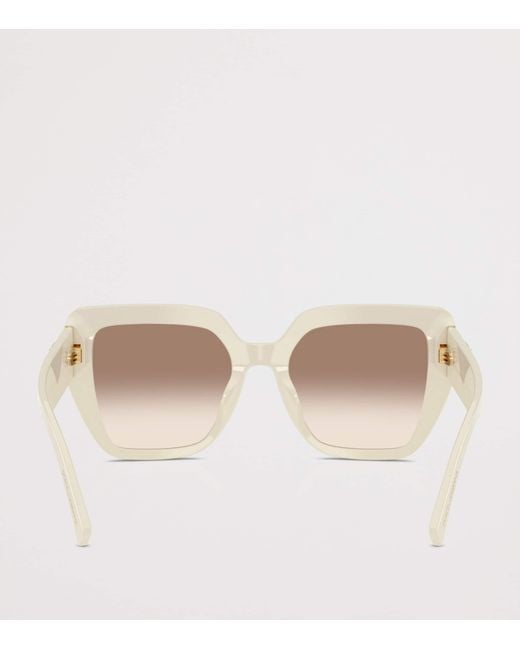 Dolce & Gabbana Natural Square Sunglasses