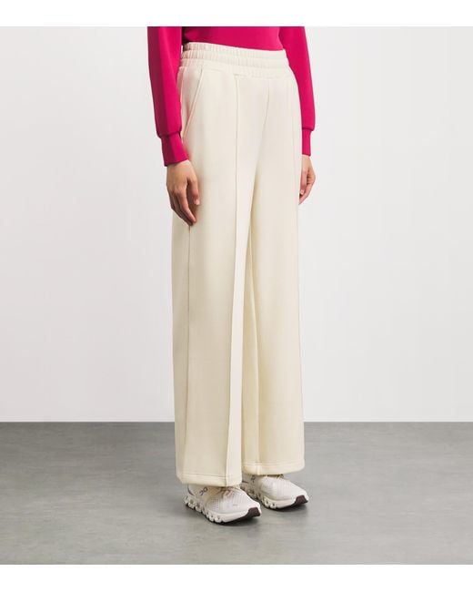 Varley White Freesoft Wide-Leg Sweatpants