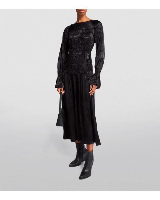 Holzweiler Black Jacquard Lofta Dress