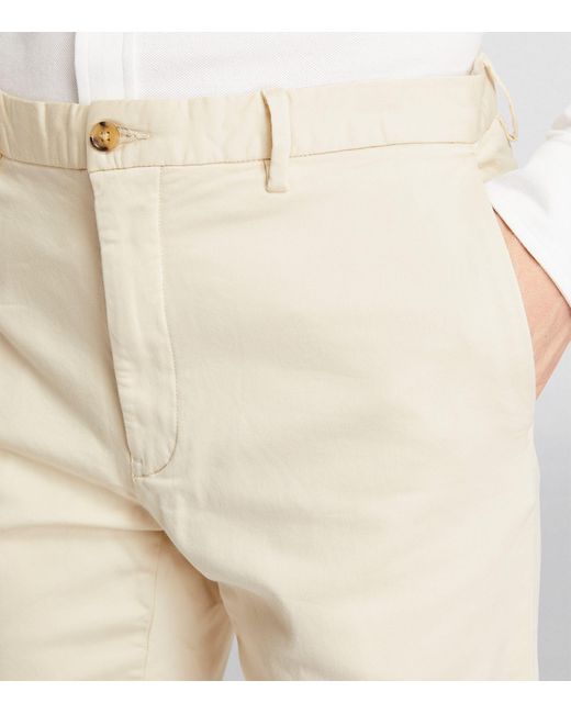 Polo Ralph Lauren Natural Stretch-cotton Slim Chinos for men