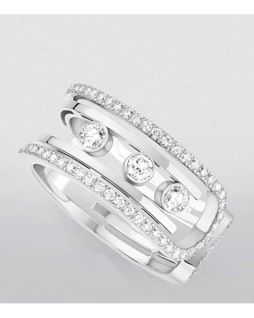 Messika Metallic Move 10Th Birthday And Diamond Ring