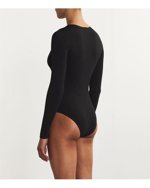 Wolford Black Berlin Bodysuit
