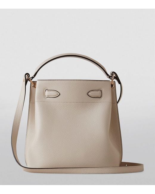 Mulberry Brown Leather Islington Bucket Bag