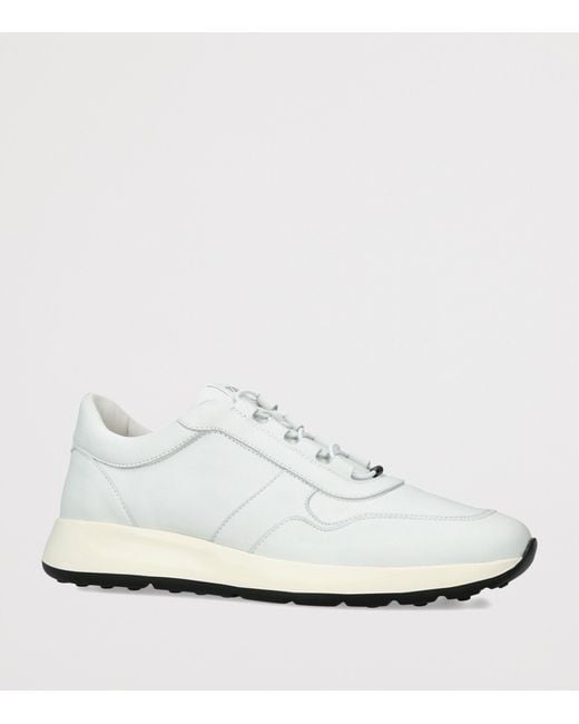 Tod's White Leather Allacciato 79K Sneakers for men