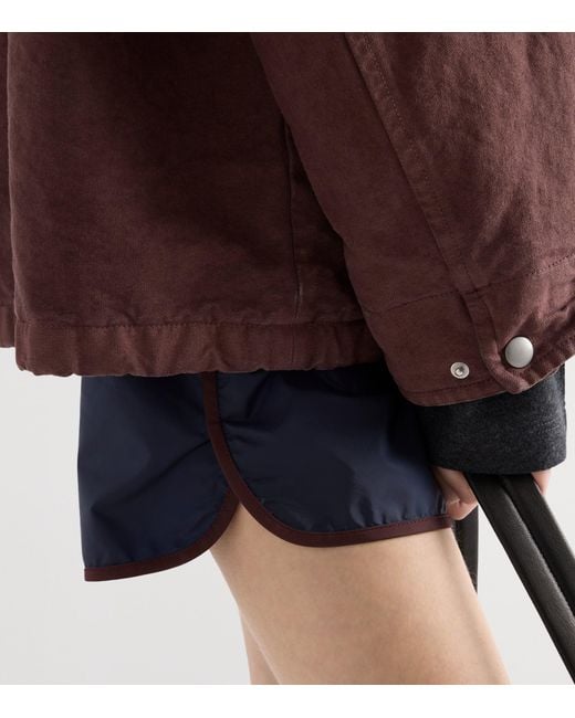 Prada Blue Re-Nylon Shorts