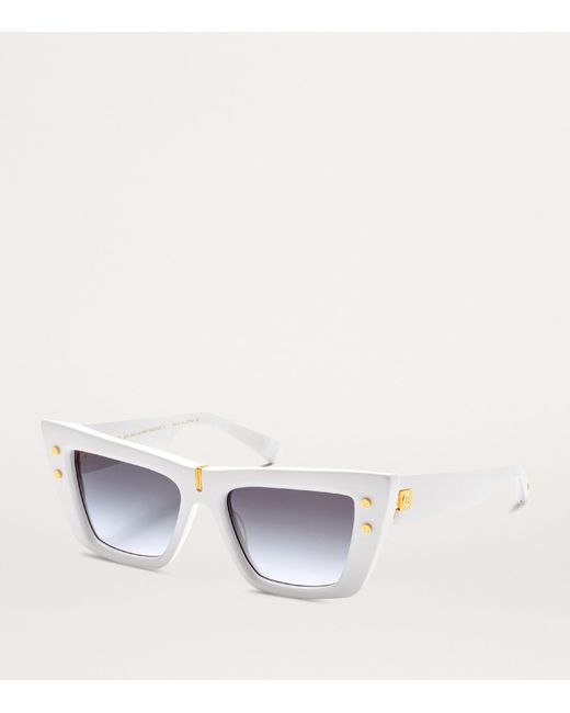 BALMAIN EYEWEAR White B-eye Sunglasses