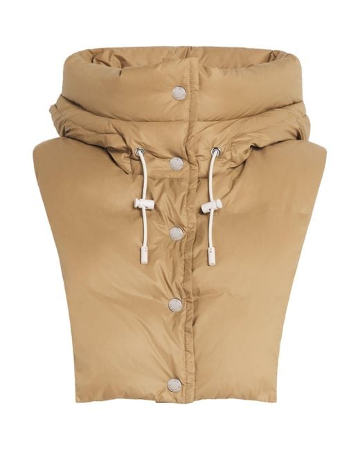 Yves Salomon Natural Down Padded Technical Hood