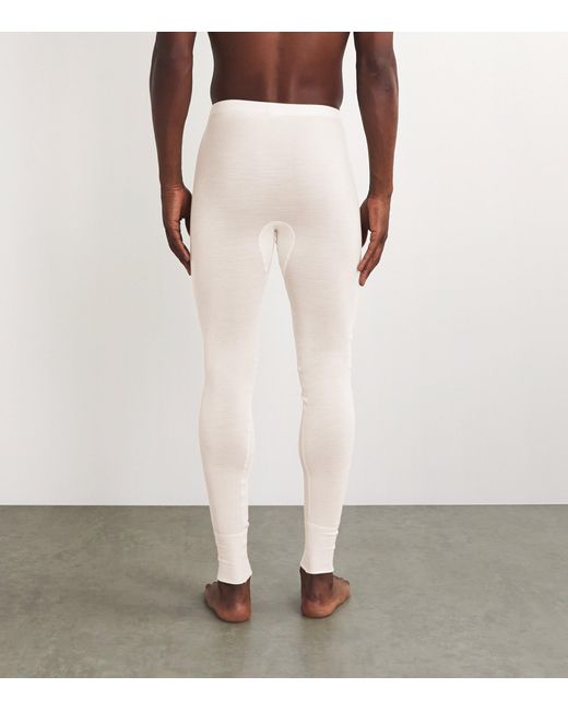 Hanro Natural Thermal Long Johns for men