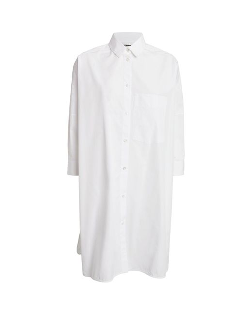 Jil Sander White Oversized Sunday Shirt