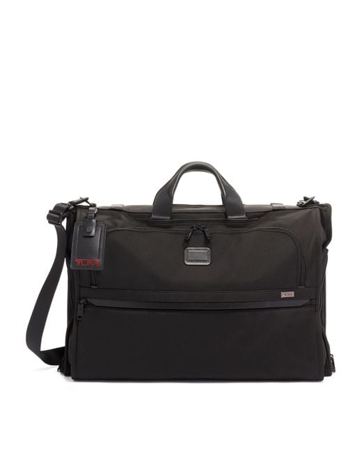 Tumi Black Carry-On Tri-Fold Bag for men