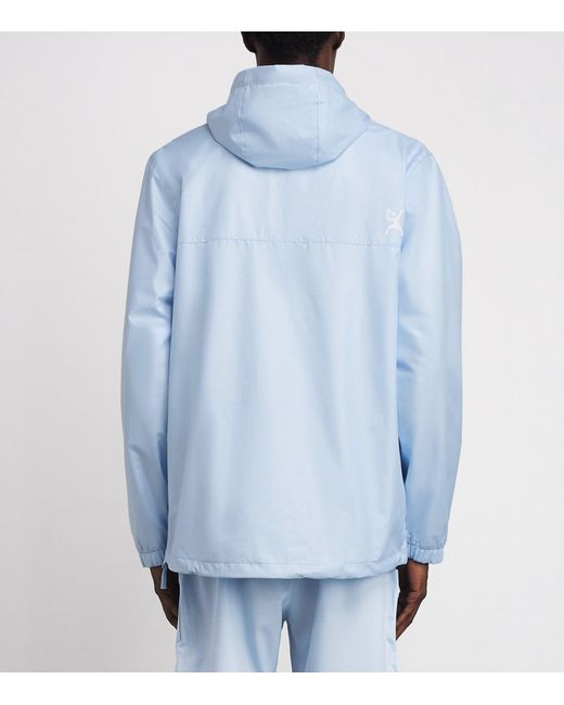 Pulco Studios Blue Water-Resistant Coaches Jacket for men