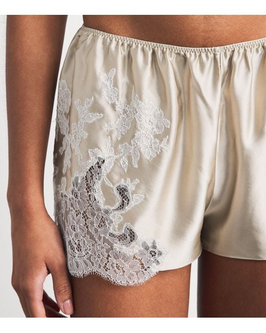 Torlowei Natural Silk Elsa Shorts