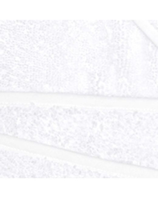 Pratesi White Cotton Treccia Bathrobe