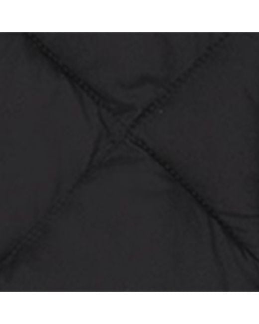 Burberry Black Quilted Wool-Trim Fulbrook Jacket