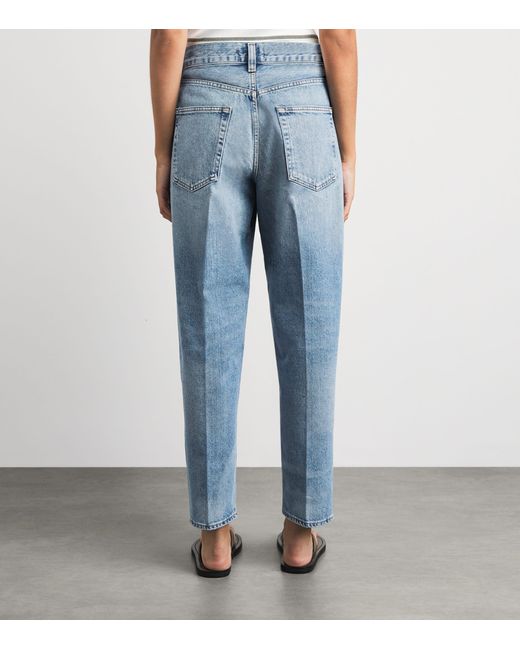Agolde Blue '80S Vintage Taper Straight Jeans