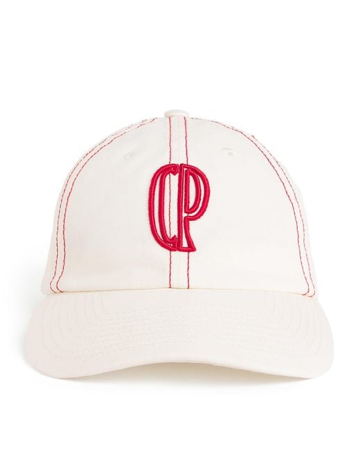 Claudie Pierlot White Cotton Logo Baseball Cap