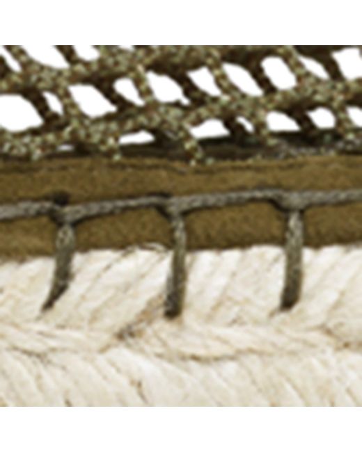 Alaïa Brown Suede Mesh Espadrilles