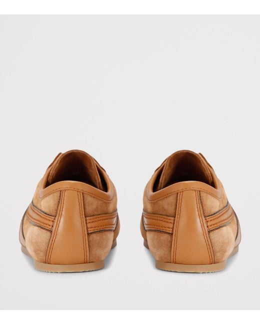Dries Van Noten Brown Suede Dustin Sneakers