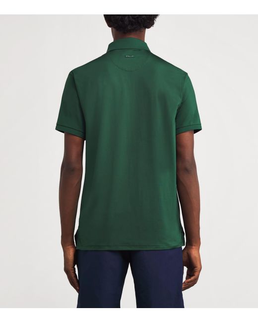 Ralph Lauren Green Airflow Polo Shirt for men
