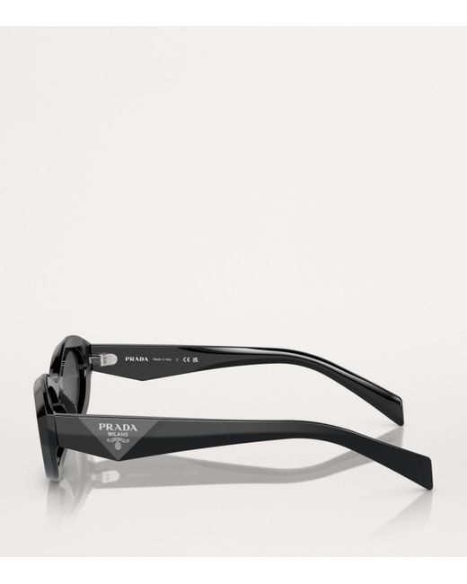 Prada Black Acetate 0Pr 26Zs Sunglasses