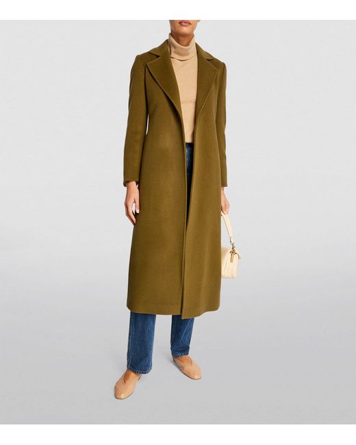 MAX&Co. Green Wool Longrun Coat
