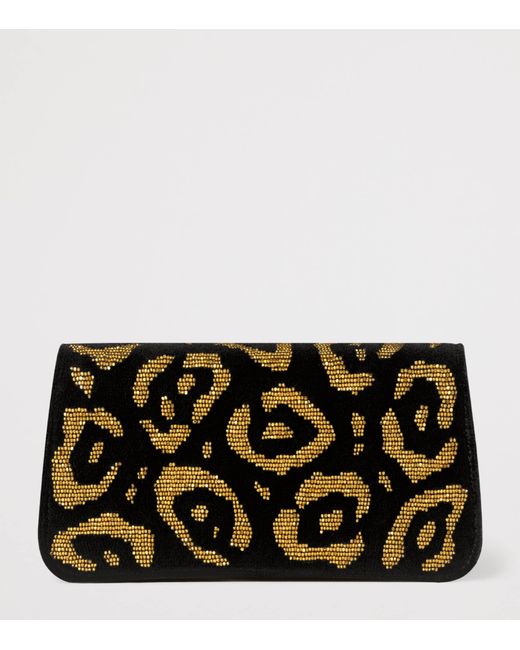 Cartier Black Mini Beaded Panthère De Shoulder Bag
