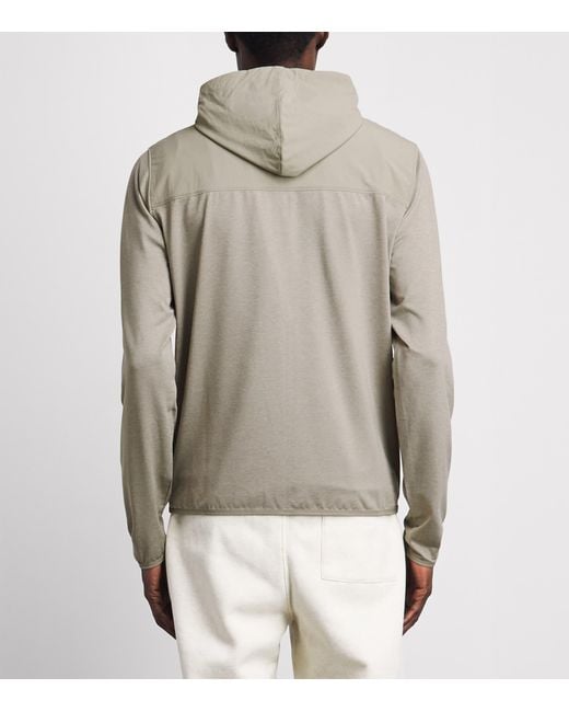 vuori Gray Sunday Element Track Jacket for men