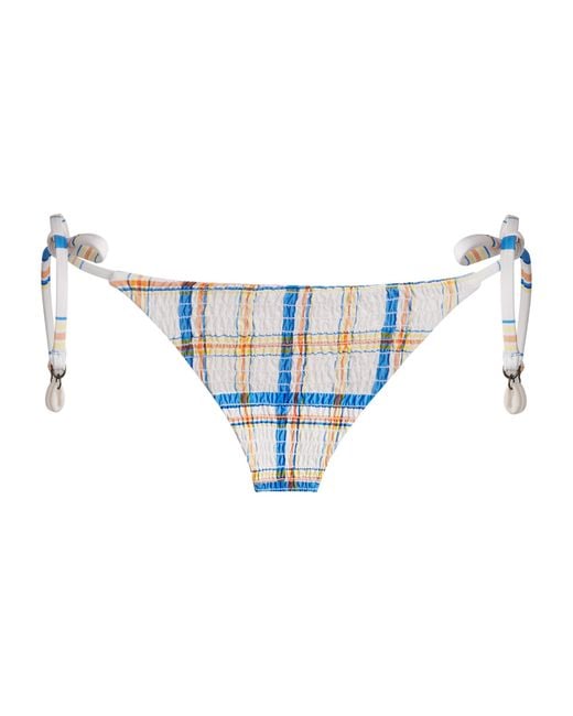 Polo Ralph Lauren Blue Check Bikini Briefs