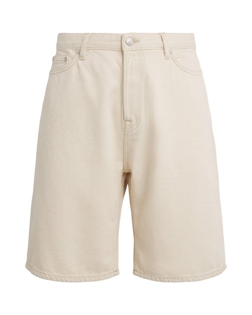 Samsøe & Samsøe Natural Denim Saeddie Straight Shorts for men