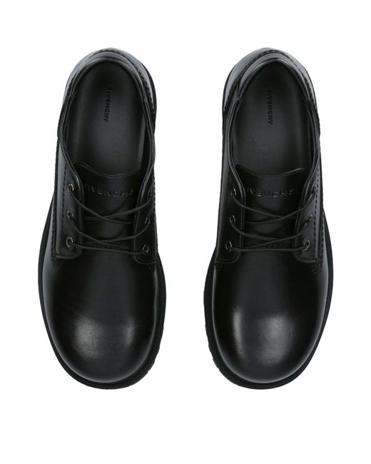 Givenchy Black Storm Derby Shoes for men