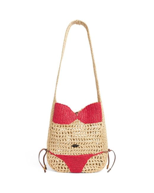 Emilio Pucci Red Nella Tote Bag