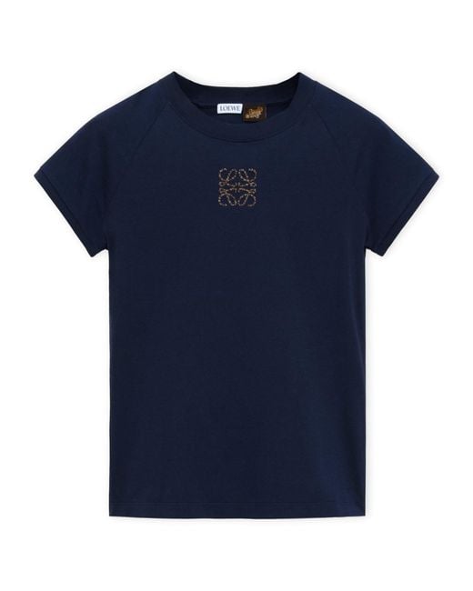 Loewe Blue X Paula's Ibiza Cotton-Blend T-Shirt
