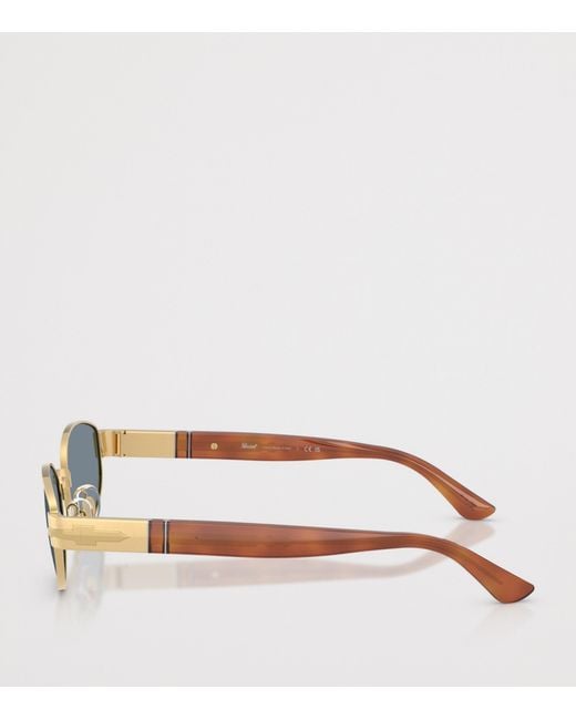 Persol Blue Po1024S Oval Sunglasses for men