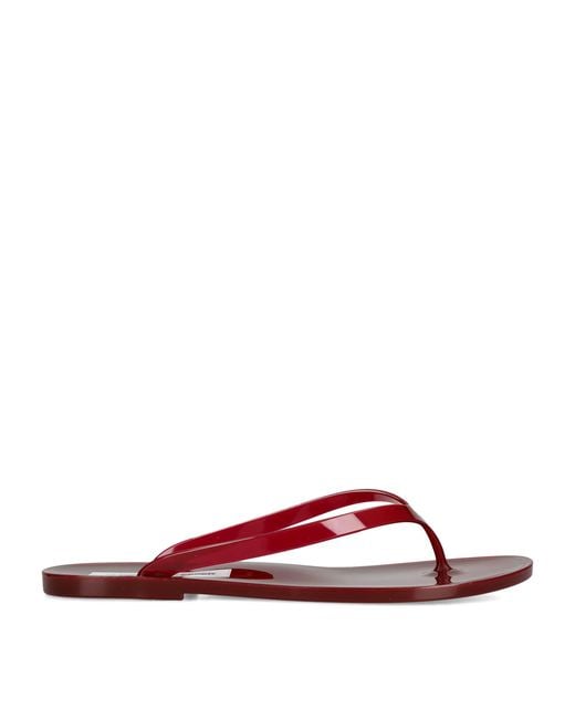 Christopher Esber Red Jo Flip Flops