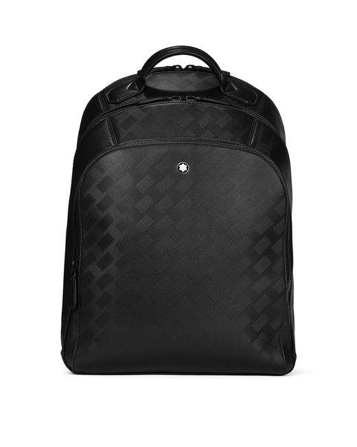 Montblanc Black Leather 3.0 Extreme Backpack for men