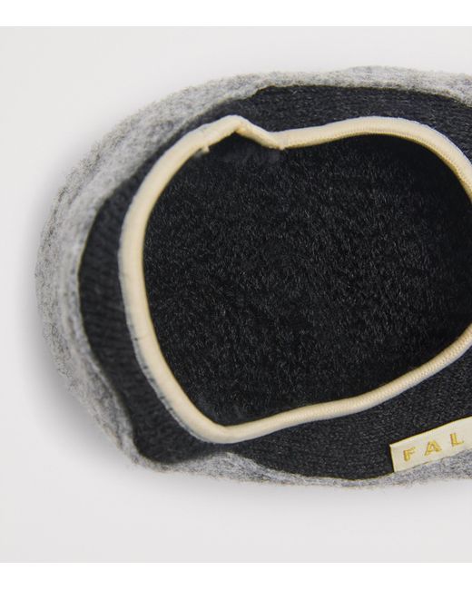 Falke Black Wool-Blend Cosyshoe Slipper Socks