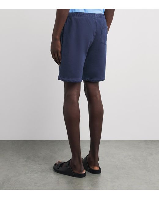 Polo Ralph Lauren Blue Cotton Polo Pony Logo Shorts for men