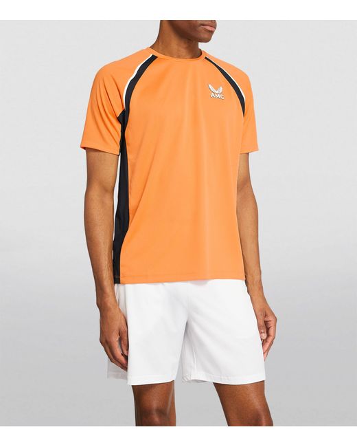 Castore Orange Amc Airex Aeromesh T-shirt for men