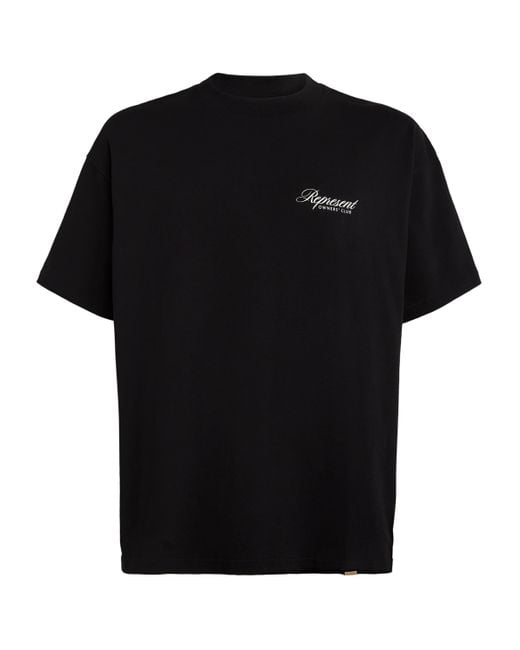 Represent Black X Harrods Owners' Club Bear T-Shirt for men