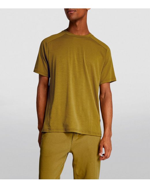 On Shoes Green Focus-T Short-Sleeve T-Shirt for men