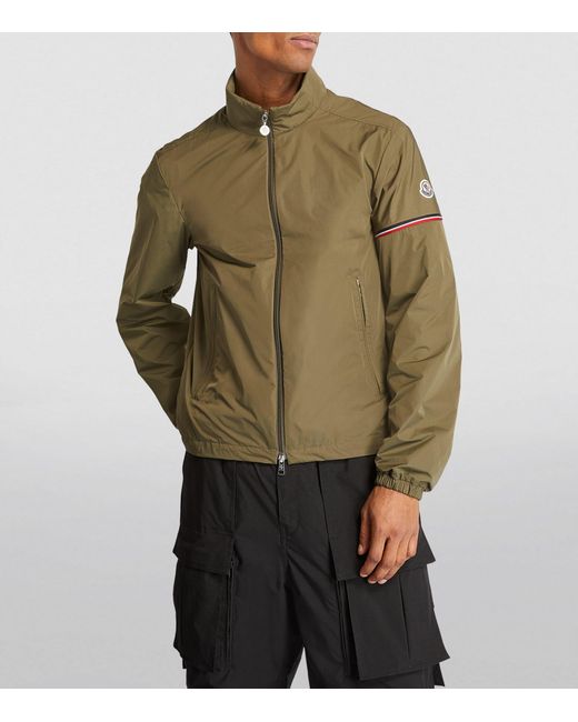 Moncler Green Ruinette Zip-up Jacket for men