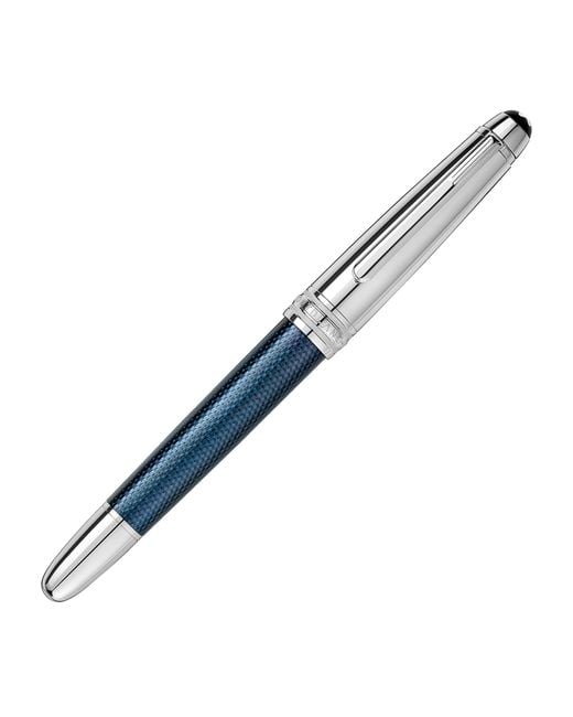 Montblanc White Meisterstück Solitaire Hour Classique Fountain Pen