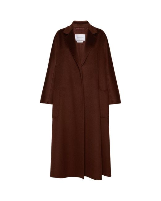 Max Mara Brown Cashmere Ludmilla Wrap Coat