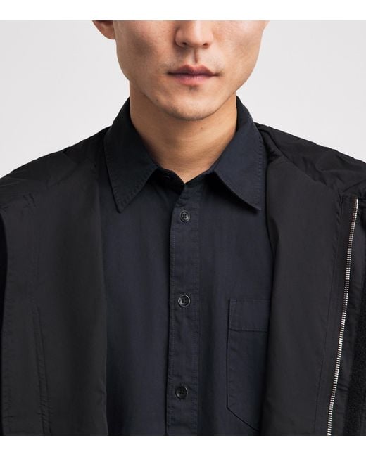 Rag & Bone Blue Cotton-Lyocell Tomlin Shirt for men