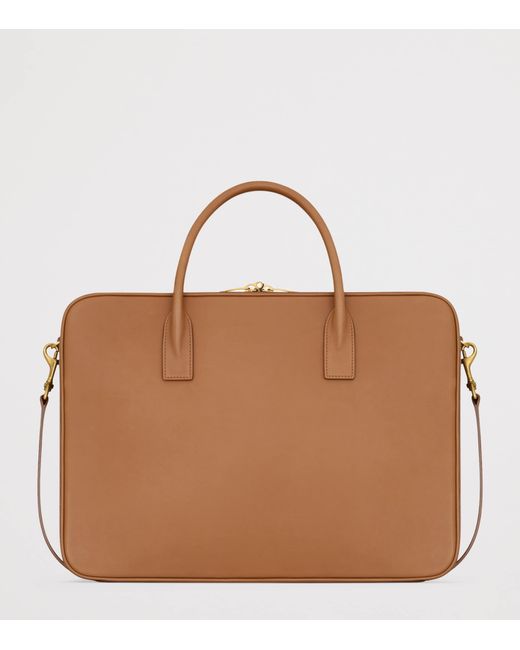 Saint Laurent Brown Large Sac De Jour Bauletto Messenger Bag
