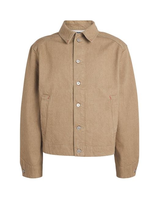 Jacquemus Brown Denim Jacket for men