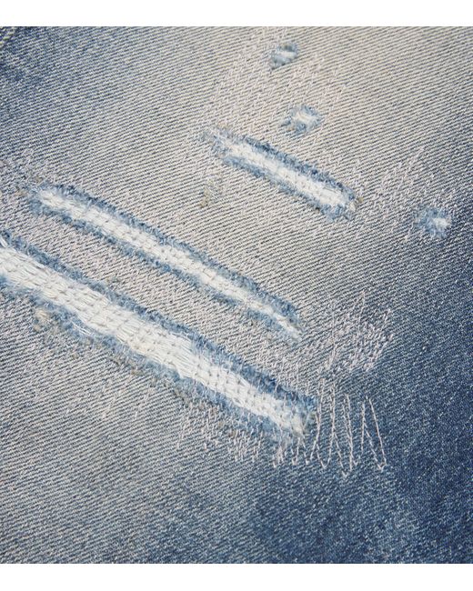 Polo Ralph Lauren Blue Heritage Straight Distressed Jeans for men