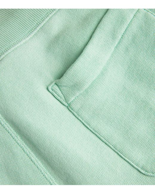 Polo Ralph Lauren Green Cotton Fleece Sweatshorts
