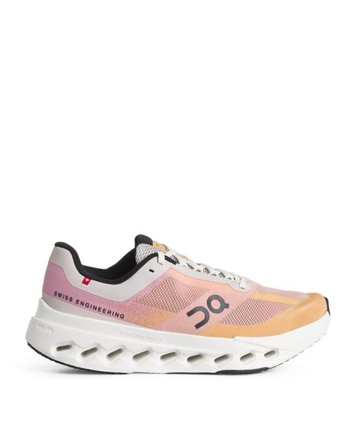 On Shoes Pink Cloudsurfer Next Trainers
